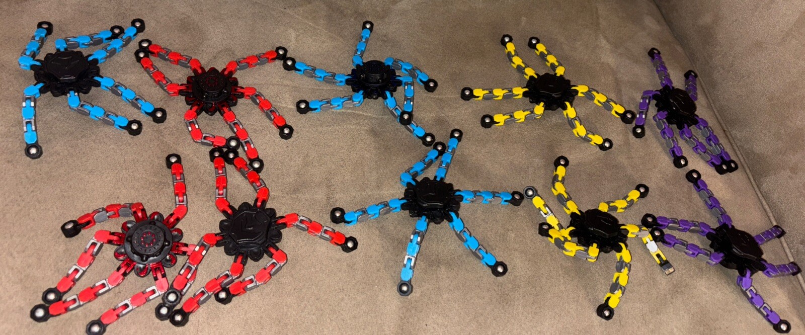 Transformable Fidget Spinners 10Pcs for Kids and Adults Stress Relief Sensory…