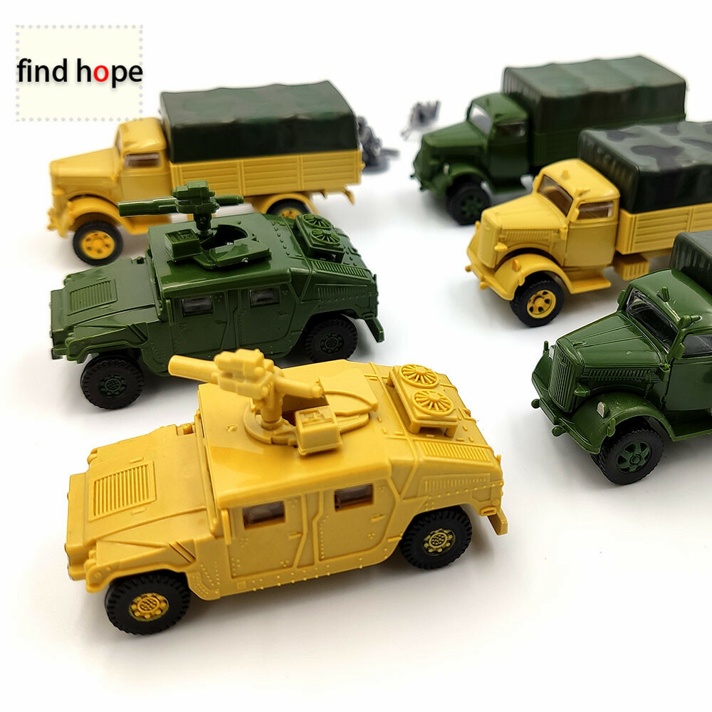 1:72 M1046 KFZ.305 Army Truck  Military Vehicles Assemble Model Puzzle Block TOY