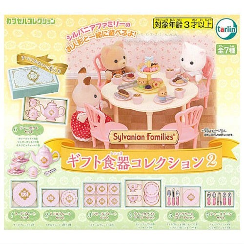 Sylvanian Families Gift Tableware Collection Vol. 02 Tarlin Miniature Doll Fu…