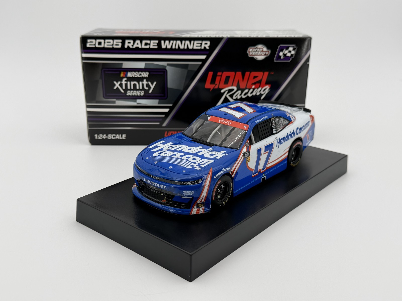 2025 WILLIAM BYRON #17 Hendrickcars Charlotte Win 1:24 552 Made In Stock