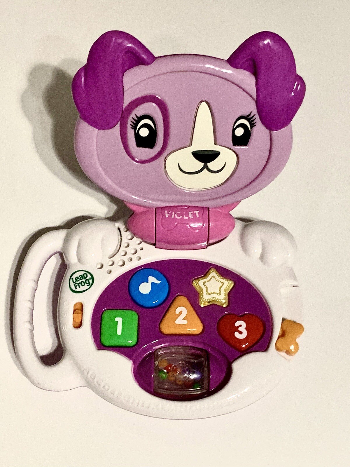 Leap Frog My Talking Violet Puppy Dog Learning Laptop Computer Toddler Toy