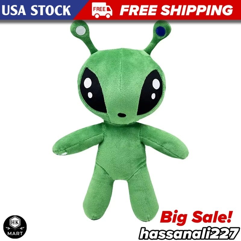 30CM IKEA AFTONSPARV Alien Plush – Green Kids’ Favorite 13 ½” Soft Toy Anime NEW