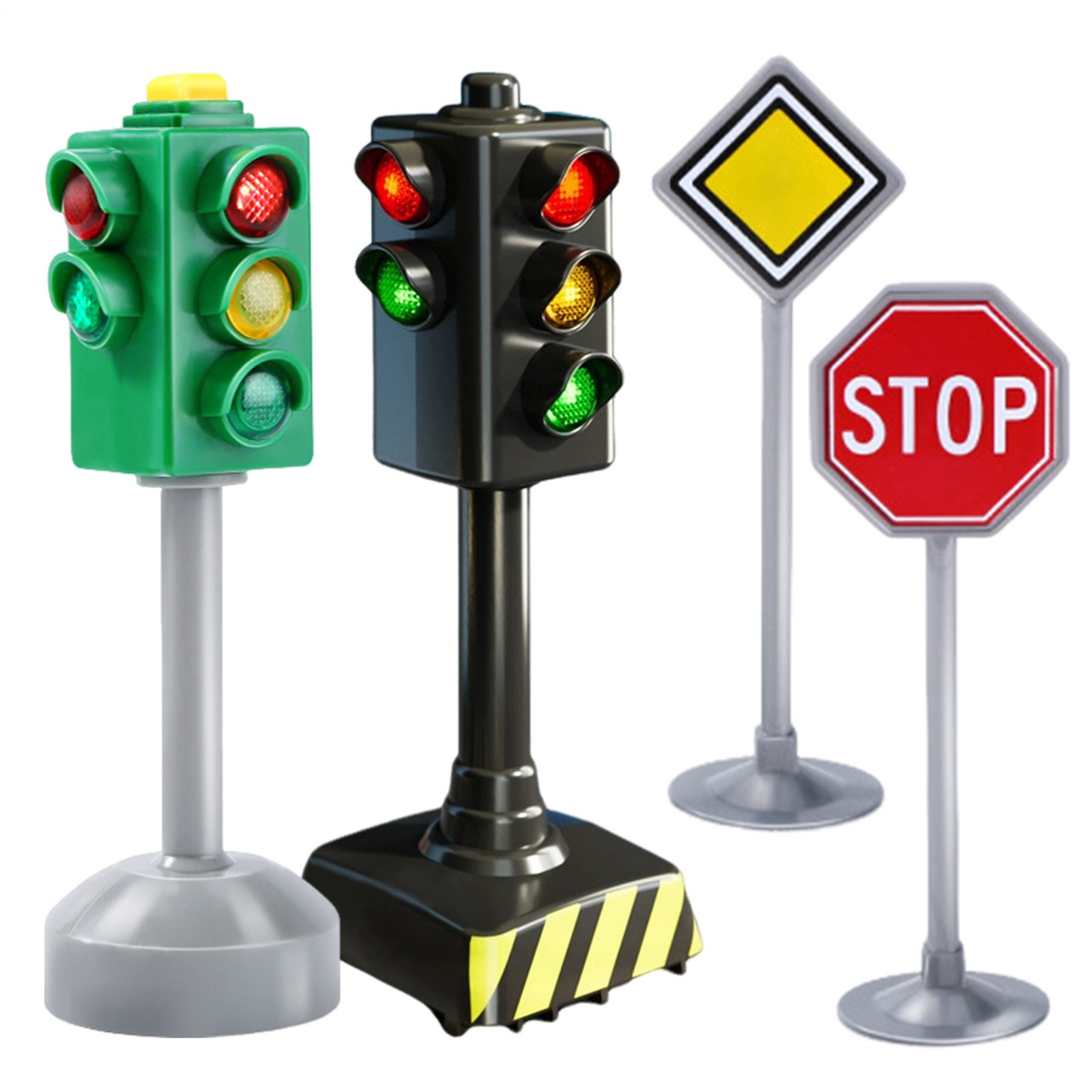 Traffic Light Toy Small Traffic Light Signs Crosswalk Signal With Lights Sounds