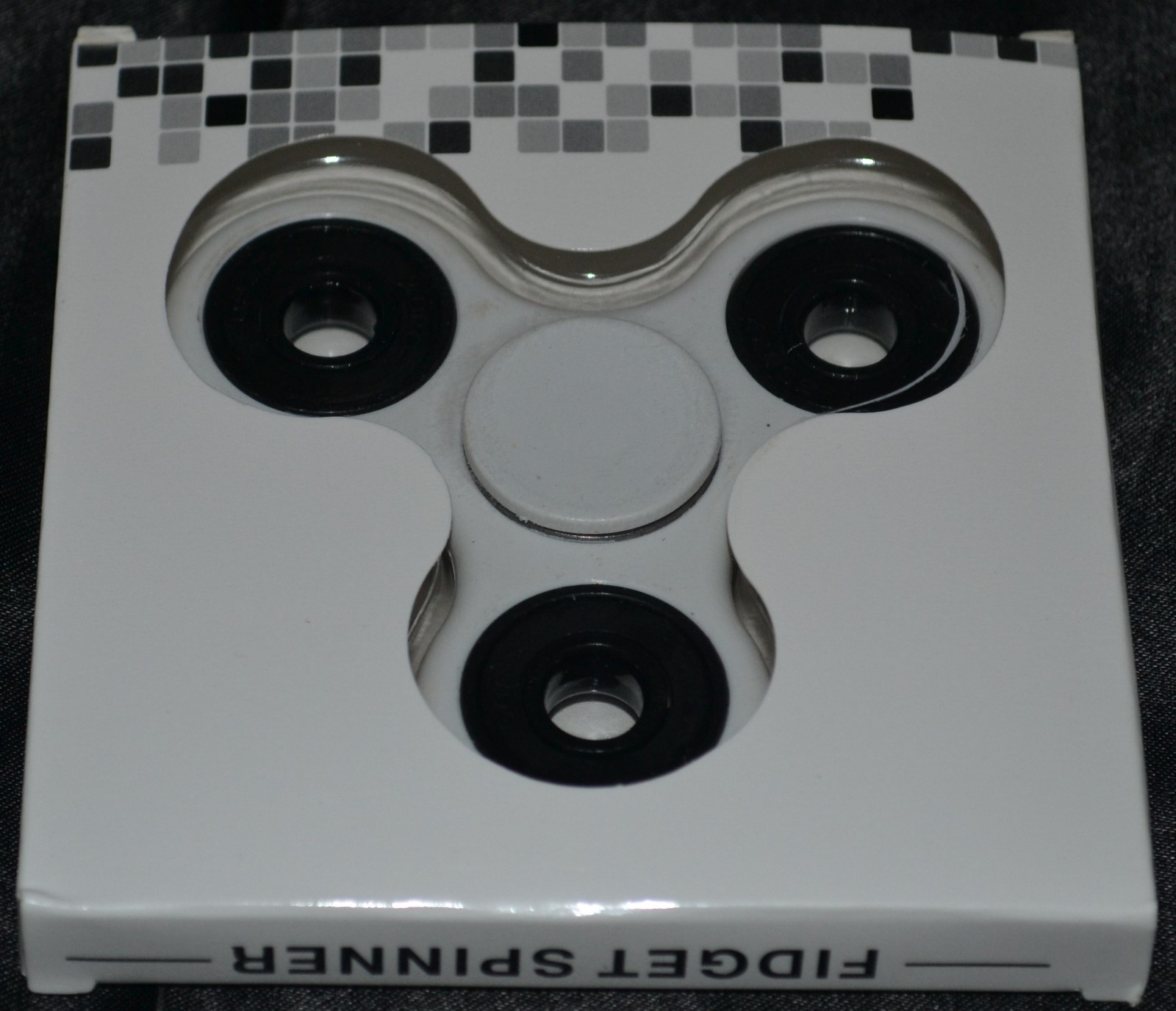 White Fidget Spinner Kids Teen Adults Toys ADHD Autism Figet Spiner Stress Focus