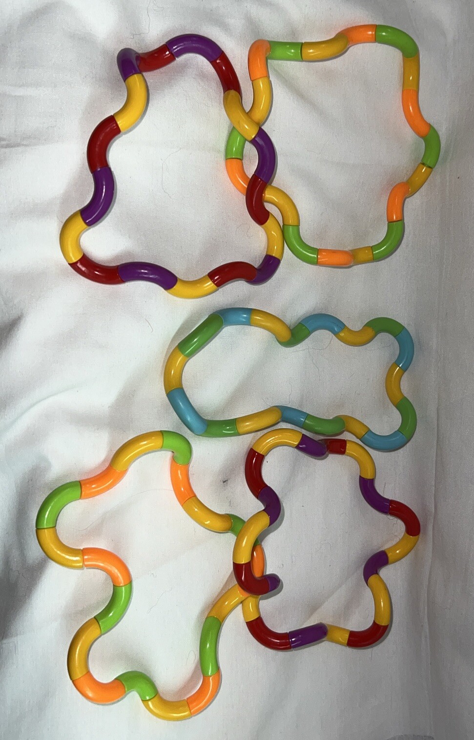 5PCS Sensory Fidget Toys, Multicolor Twist Toys for Stress Relief