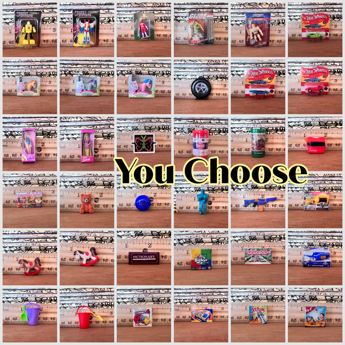 World’s Smallest MICRO Toy Box Figures Series 1 & 2 YOU CHOOSE $3.99 Flat Ship