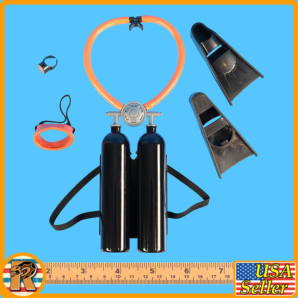 Frogman – Diving Gear Set – 1/6 Scale Action Man 40th Action Figures