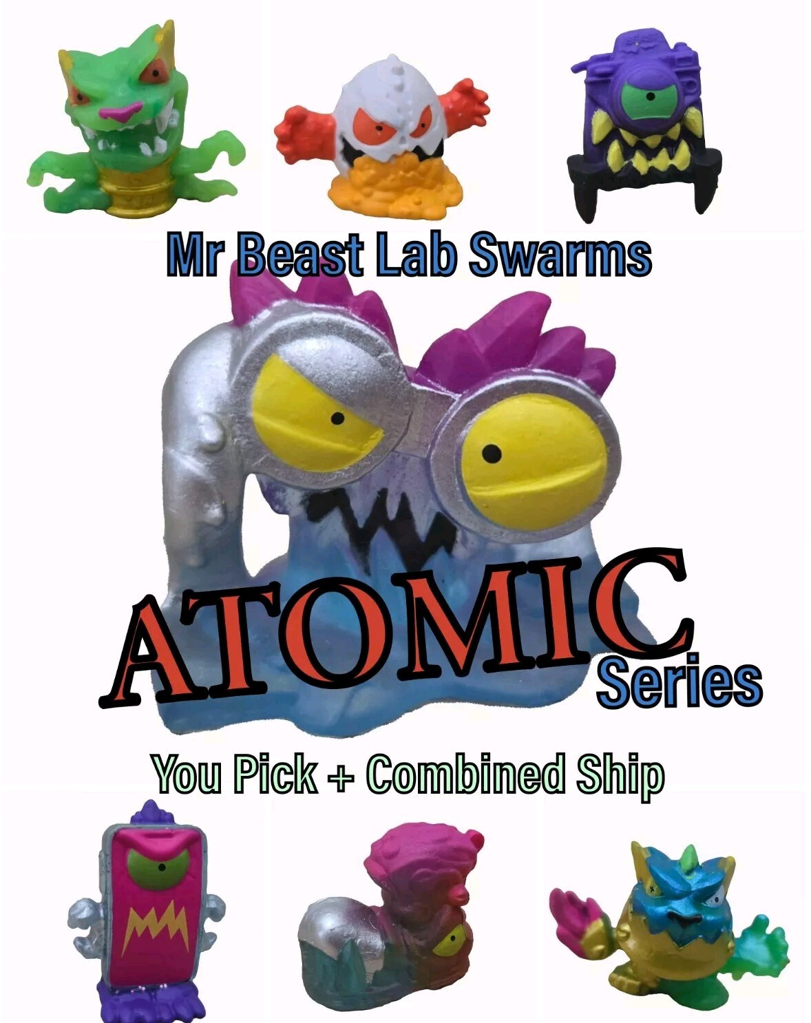 MrBeast Lab Swarms ATOMIC Series Micro Beast YOU PICK + combined shipping