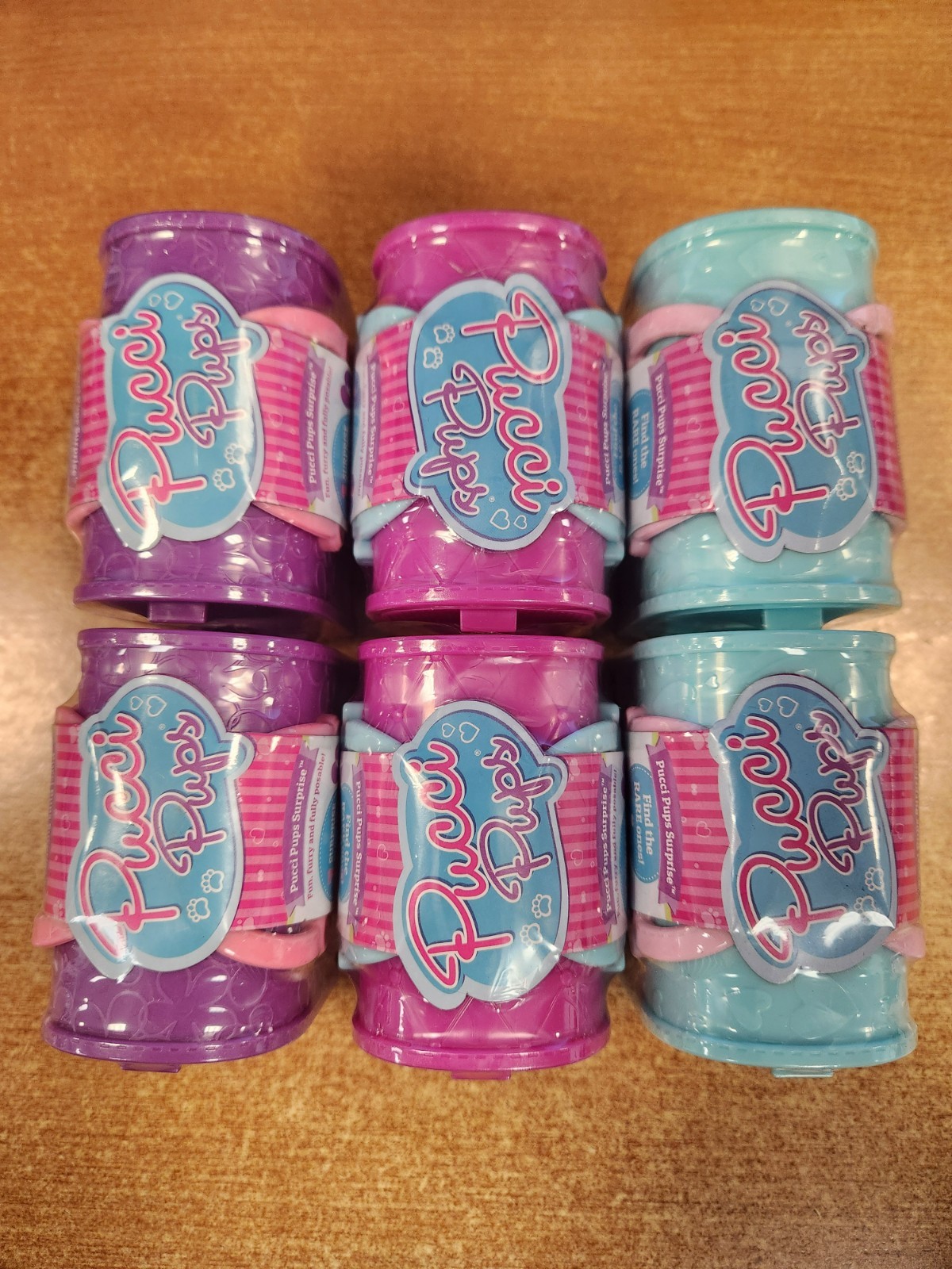 6 Sets: Pucci Pups Surprise Mystery Blind Box – SEALED    E6C