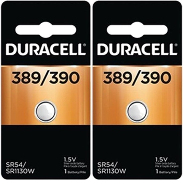 2 Duracell 390 389 LR1130 SR54 626 LR54 D390 D389 V390 V389 AG10 Batteries