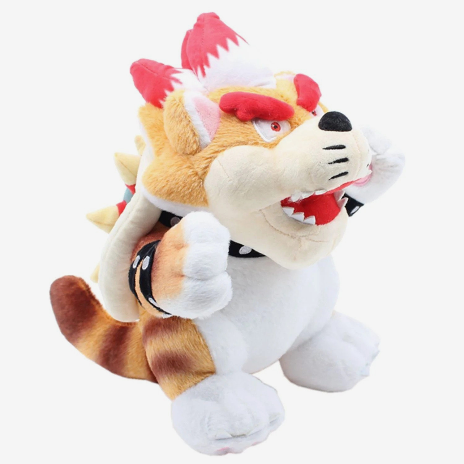 Super Mario Bros Meowser Bowser Plush Toy 11″ Soft Stuffed Doll Kids Gift