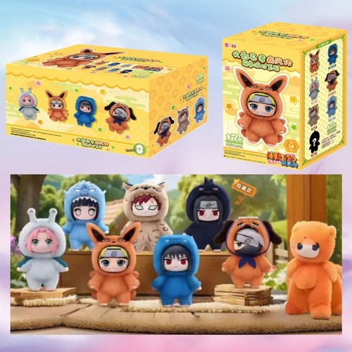 Top Toy Naruto Beast Party Series Plush Confirmed Blind Box Figure Gift 2025