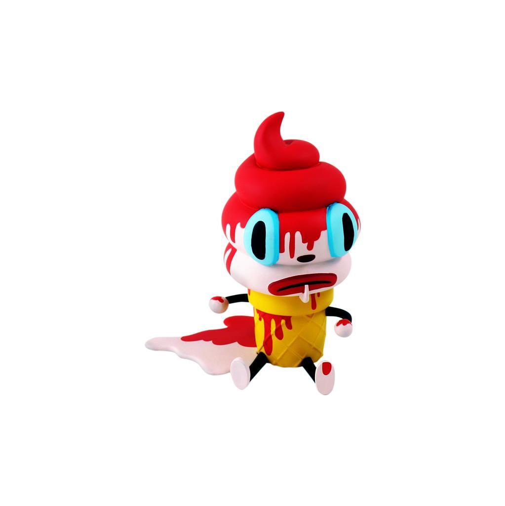 CREAMY RED EDITION GARY BASEMAN VINYL TOY FIGURE