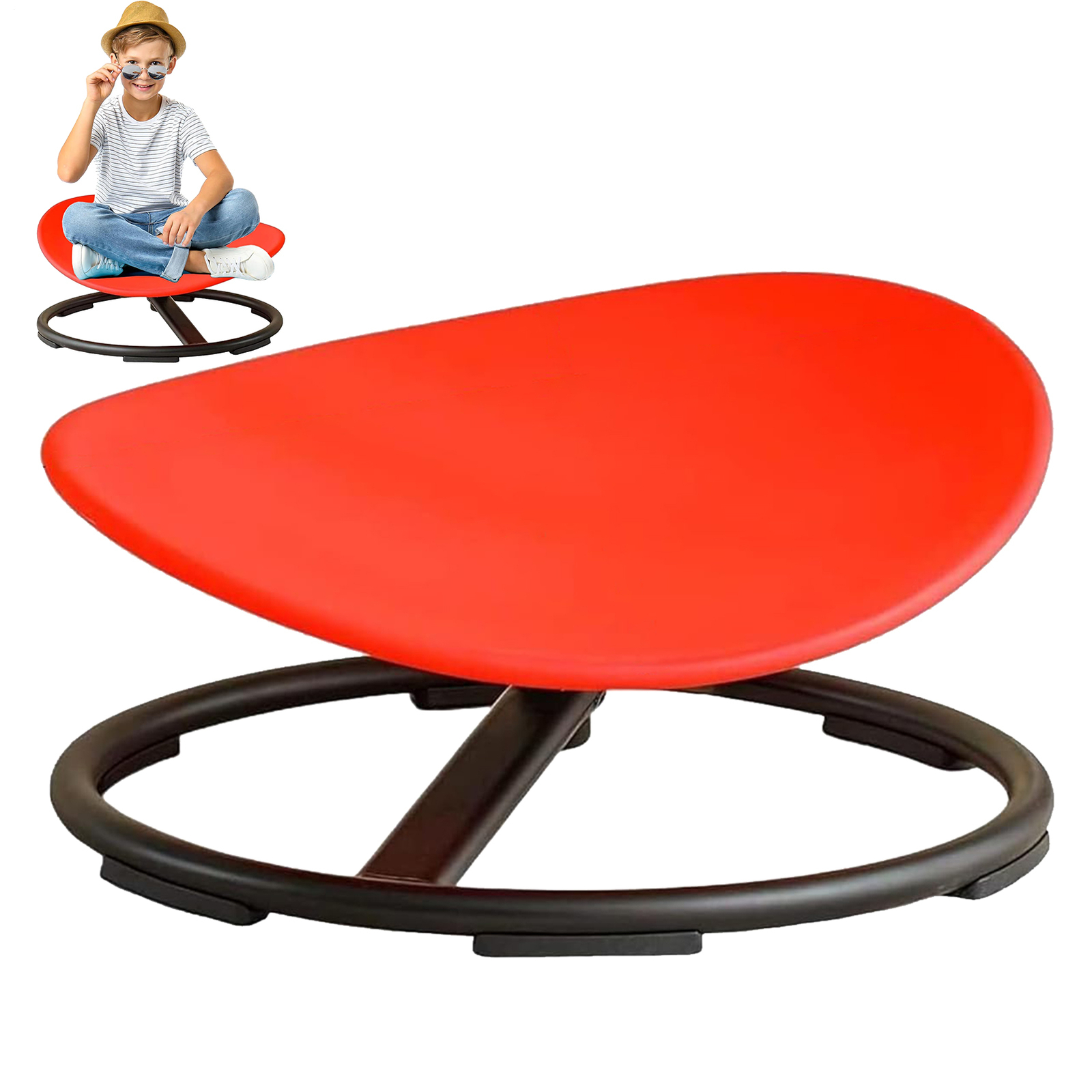 Spin Chair For Autism Child,Kids Spinnings Chair Sensory Swivel Chair kid gift