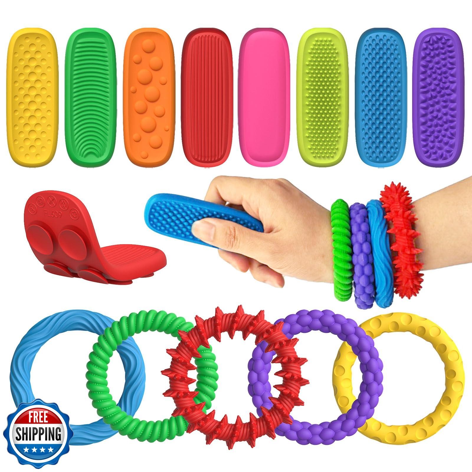 13 Pack Sensory Fidget Toys for Kids : Stocking Stuffers for Boys