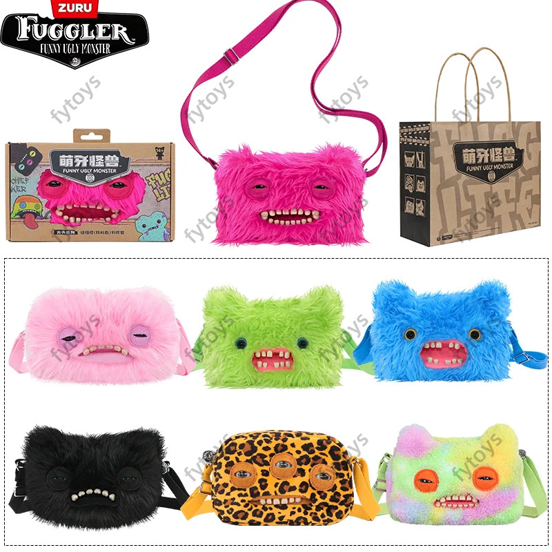 Fuggler Crossbody Bags Ugly Monster Shoulder Messenger Bag Backpacks Coin Pouch