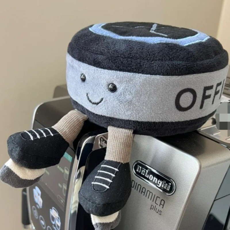 Jellycat Amuseables Sports Ice Hockey Puck Soft Plush Toy Stuffed Doll Best Gift