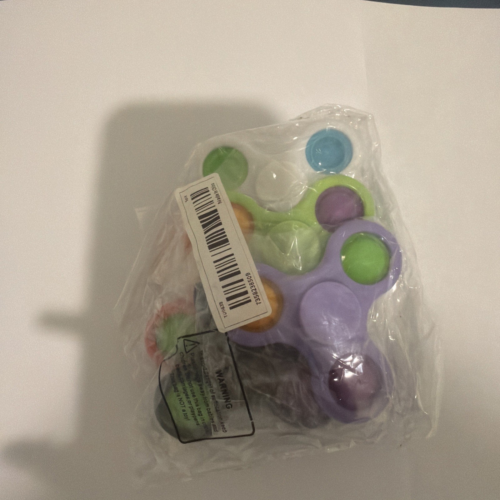 Multicolored Pop Fidget Sensory Spinners Toys for Boys & Girls All Age 5pk