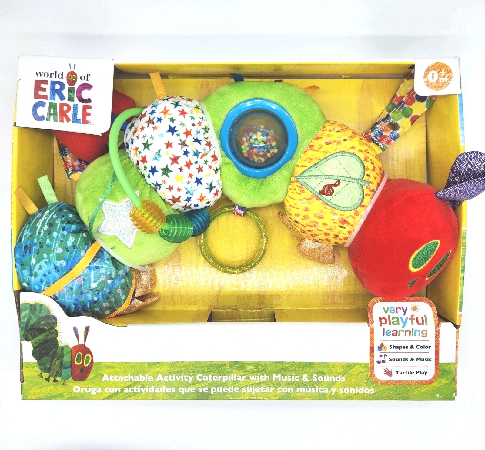 Eric Carle The Very Hungry Catterpilar Attachable Activity Toy With Music/ Sound