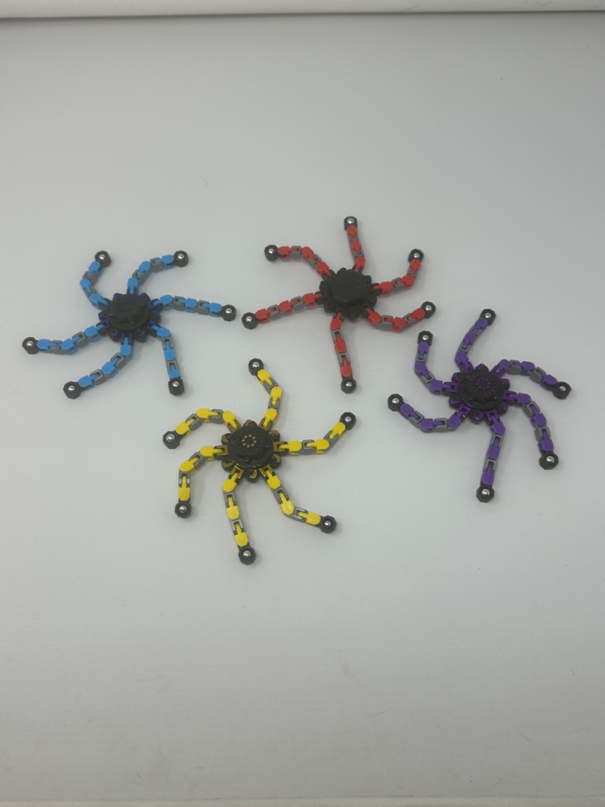 Transformable Fidget Spinners 4 Pcs for Kids and Adults Stress Relief Sensory N1