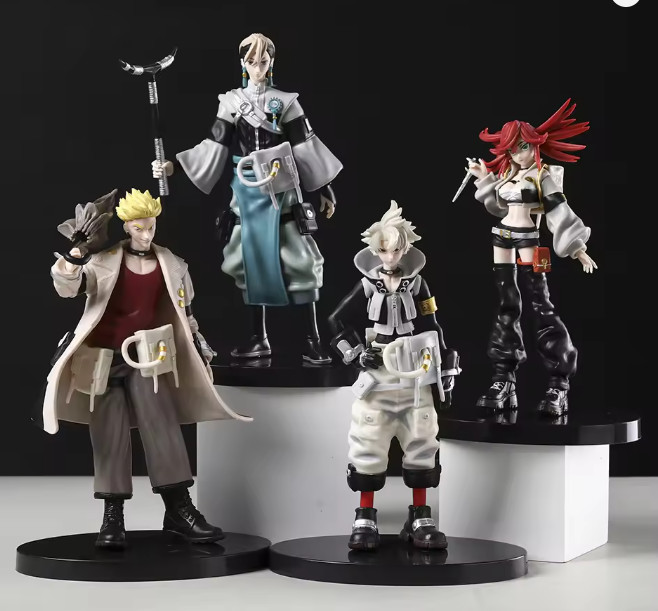 Gachiakuta Enjin Riyo Rudo Zanka Figure PVC Model Doll Collectible Gifts Toy