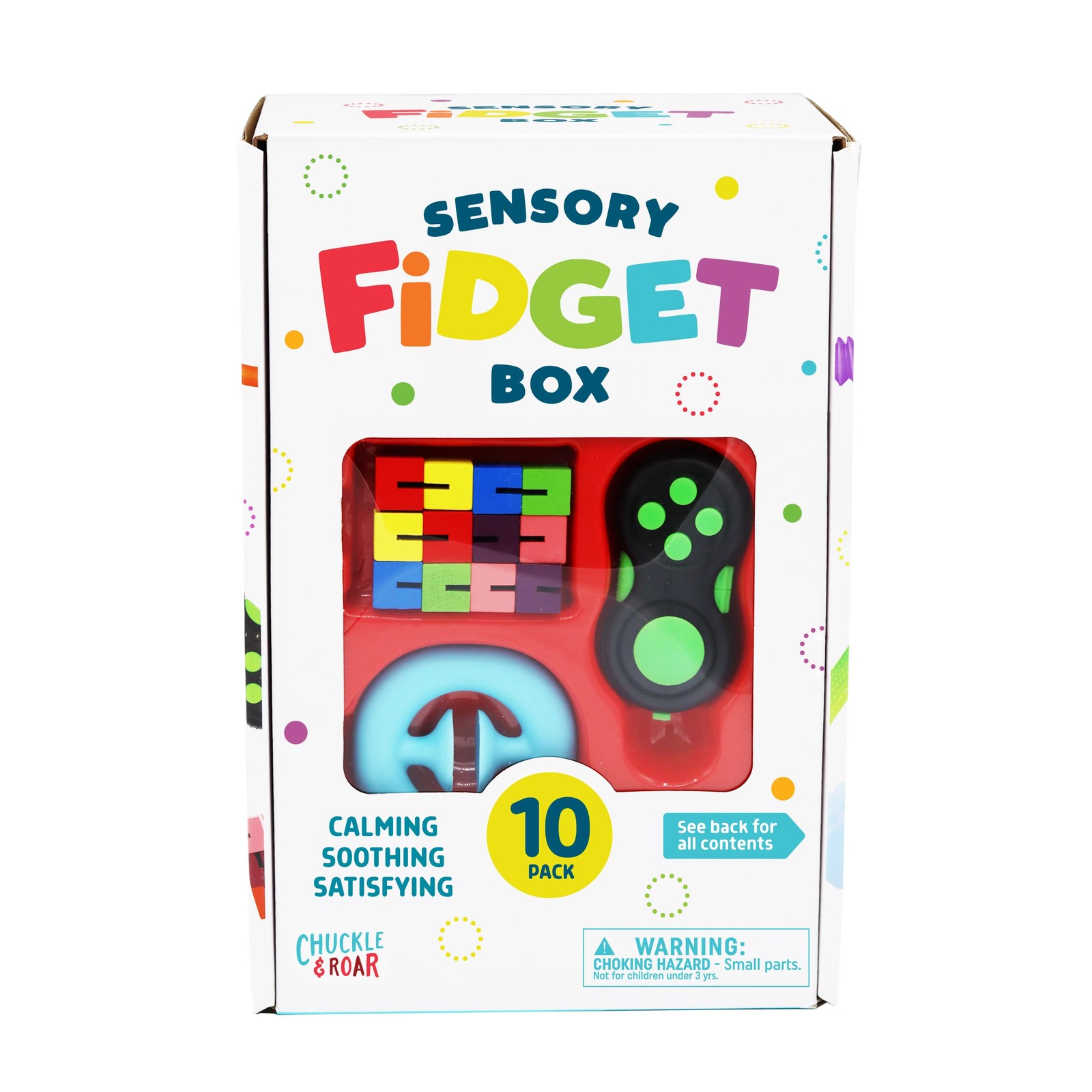 Sensory Fidget Box – 10pk Tactile & Sensory Engagement Play – Preschool Frien…