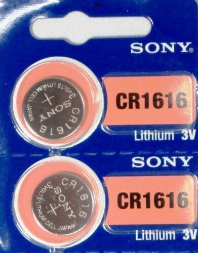 CR 1616 MURATA / SONY LITHIUM BATTERIES (2 piece) 3V watch Authorized US Seller