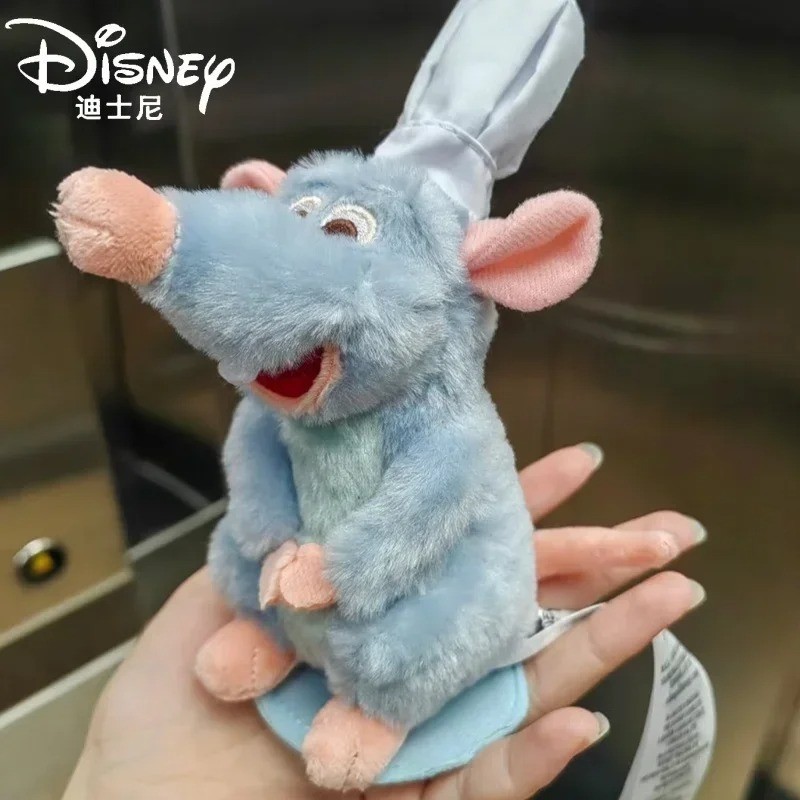 16cm Disney Ratatouille Chef Remy Magnetic Shoulder Plush Toy – Cute Kids Gift**