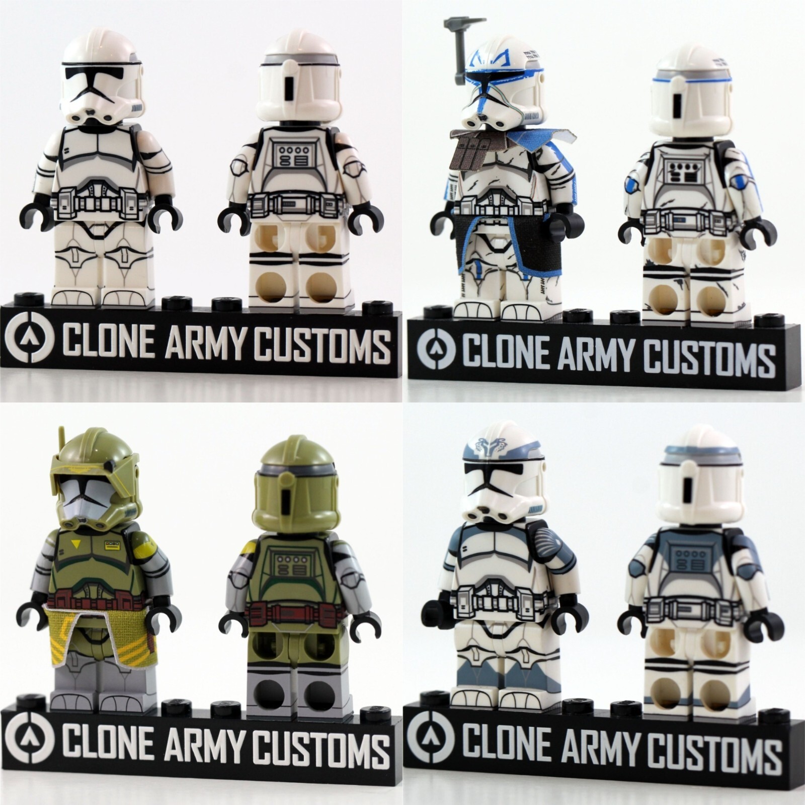 Clone Army Customs RP2B Realistic PHASE 2 Clone Figures -Pick Model!- NEW