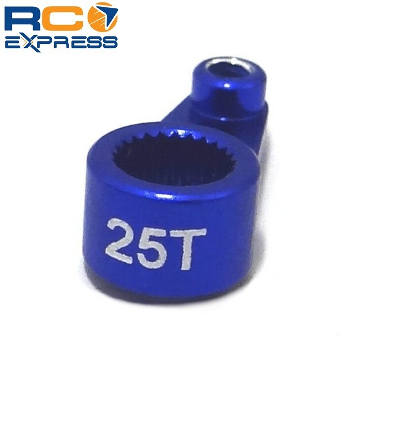 Hot Racing Aluminum Servo Horn 25t 1/16 Traxxas (Stock) VXS25SH06