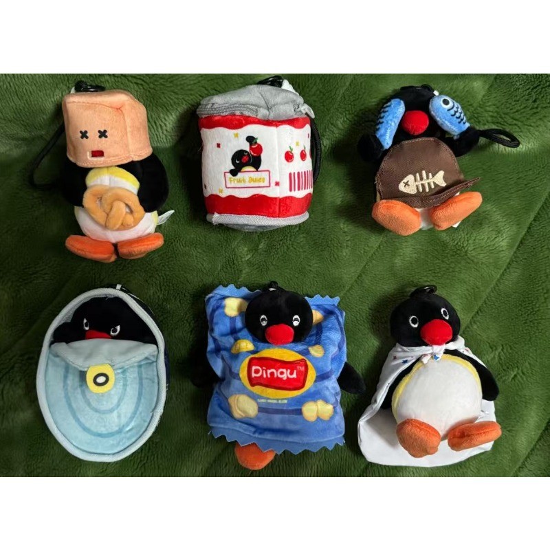 Top Toy Pingu Hide and Seek Series Blind Box Plush Creative Collectible Pendant