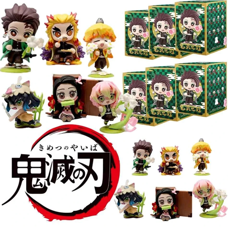 Demon Slayer Birth flower Series Confirmed Blind Box Figure Toy