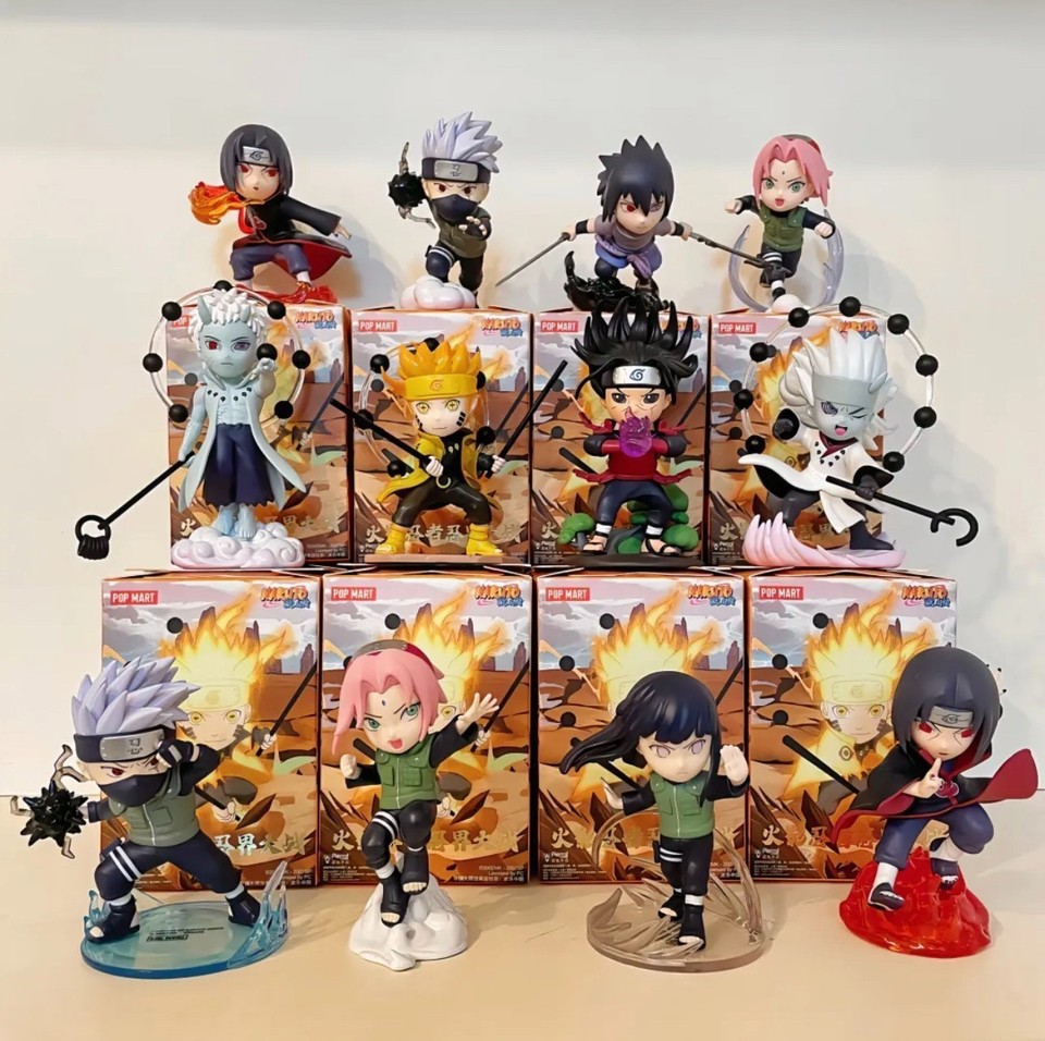 POP MART Naruto Ninkai Taisen Series Figures Confirmed Blind Box Toy Doll Gift