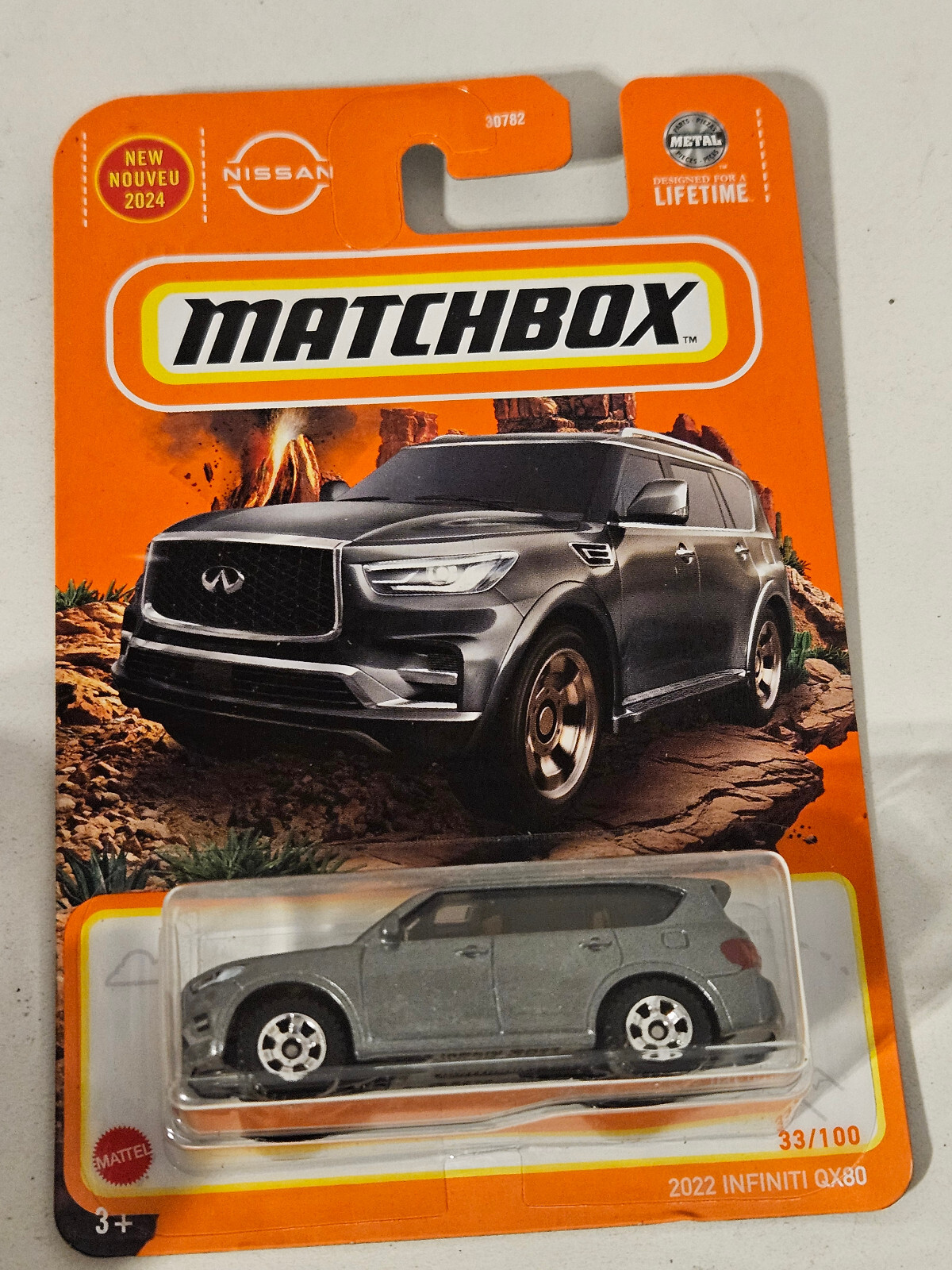 Matchbox 2022 Infinity QX80 #3/100  Mainline 2024 T14A