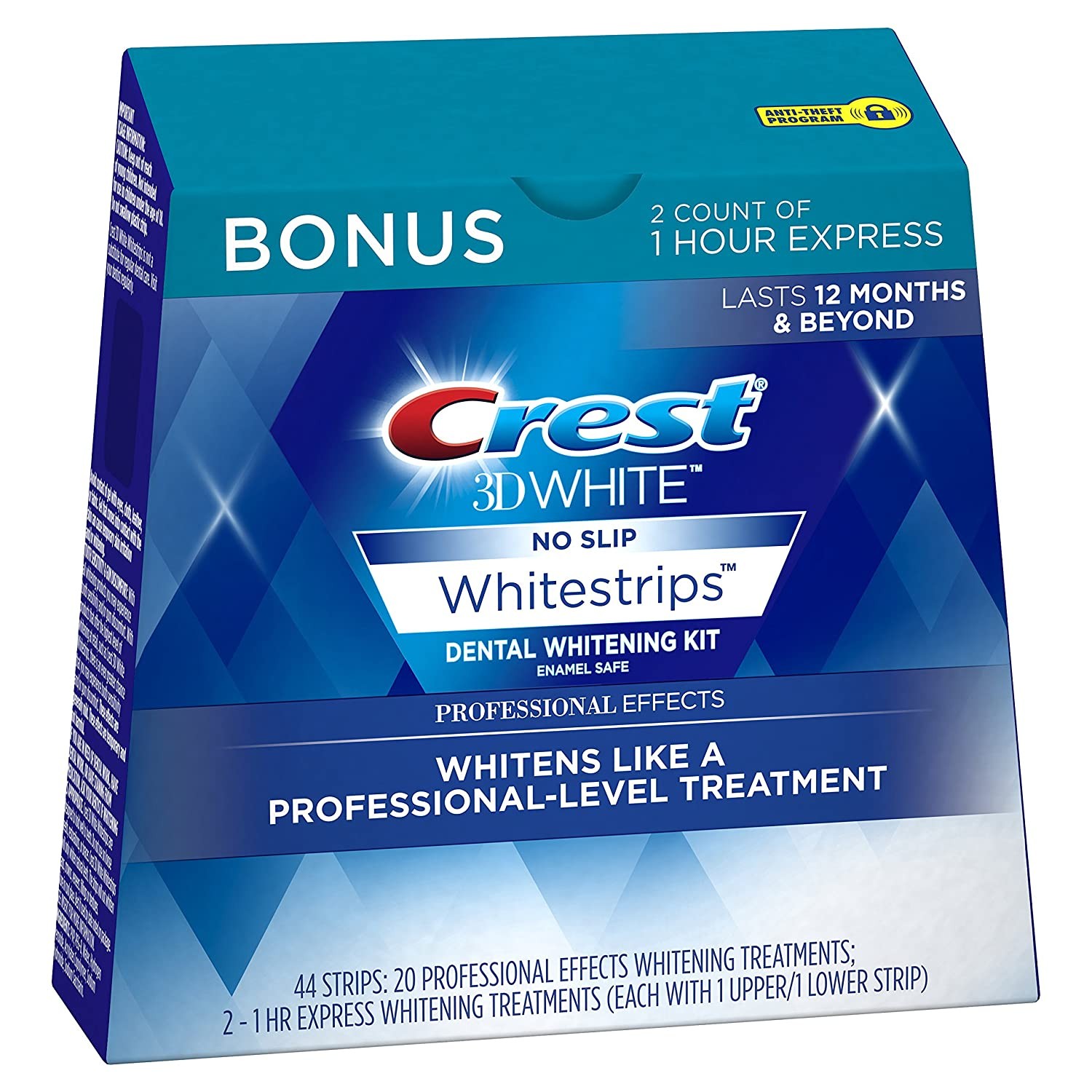 Crest 3D Professional Effects Whitestrips 20 Treatments Teeth Whitening Kit