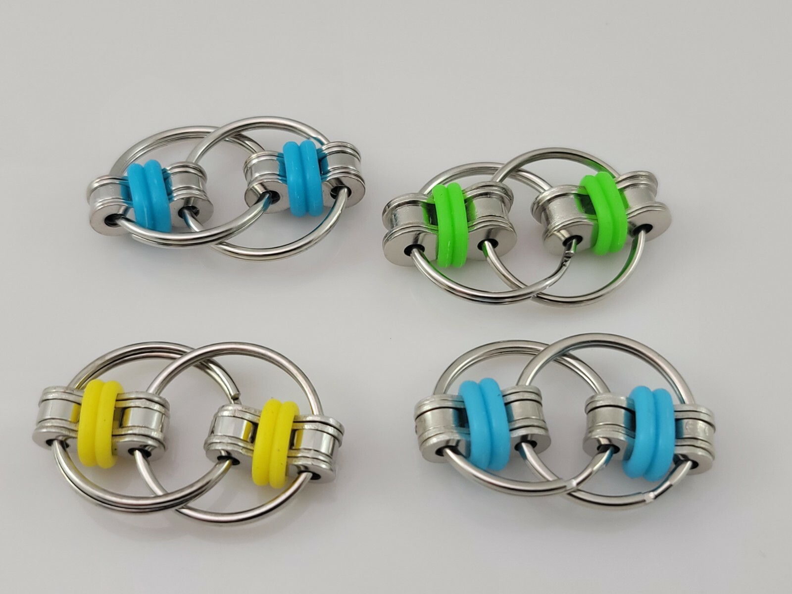 Lot of 4 Fidget Toys Great for Anxiety & Stress, New no tags