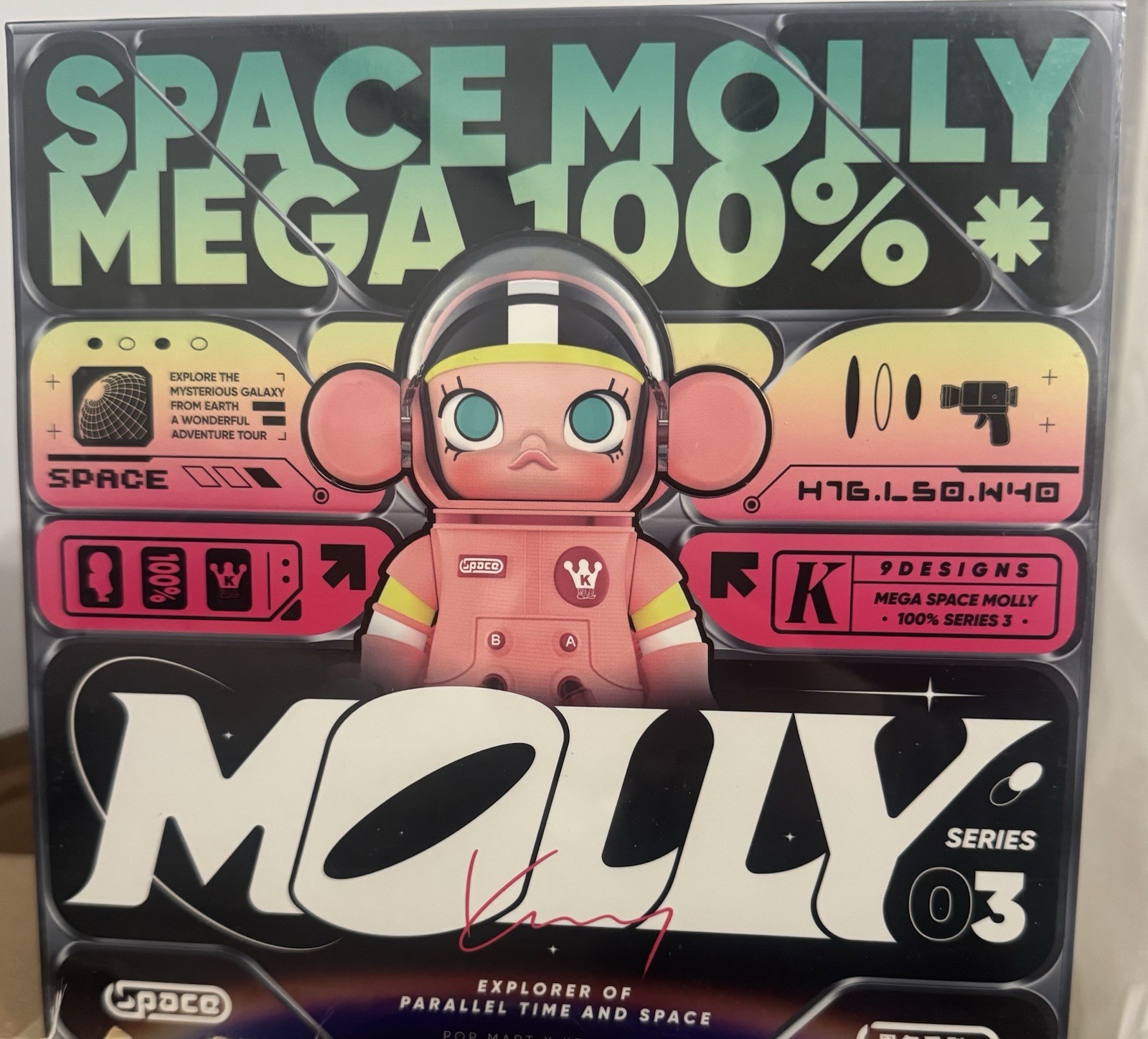POP MART MEGA SPACE MOLLY 100% SERIES 3 BLIND BOX SET NEW & SEALED