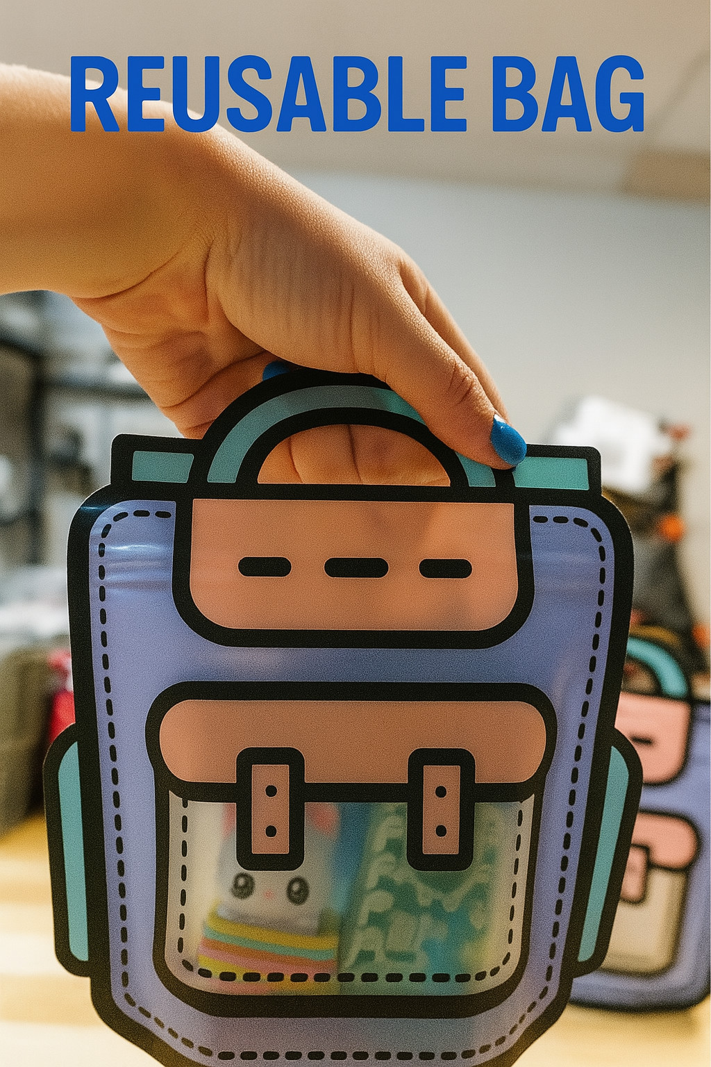 Pastel Sensory Fidget Kit – 5 Toys + Reusable Bag Calm Colors for Kids & Trave