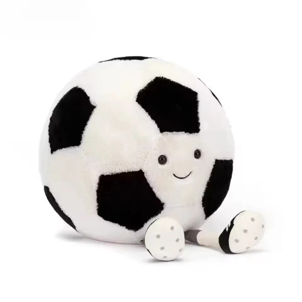 Amuse Bull Soccer Ball Plush Toy-Valentine’s Day gift- 25CM*
