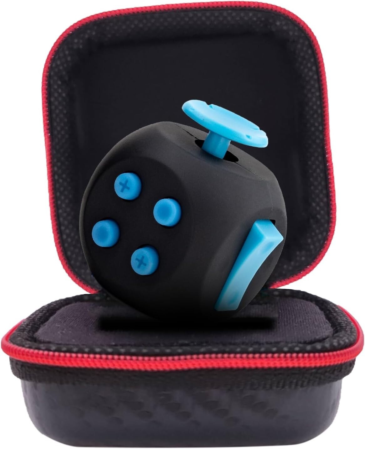 Fidget Cube Toy – Stress Relief, Anxiety Relief for All Ages, 6-Sided Spinner