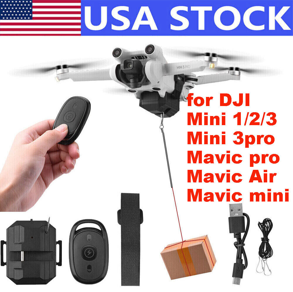 For DJI Mini 4K 4 / 4 Pro /3 Pro Air Accessories Airdrop Dropper Drone Thrower