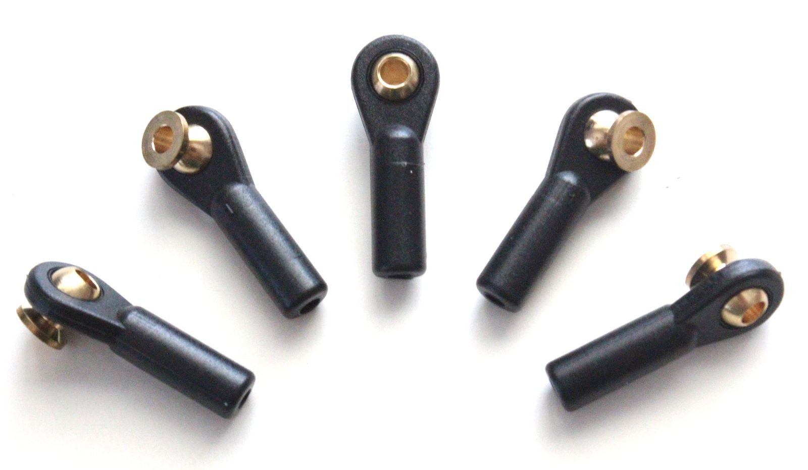 5pcs D6xL27xΦ3mm Flanged Ball Link/Joint for M3 Push Rod RC (US SELLER SHIP)