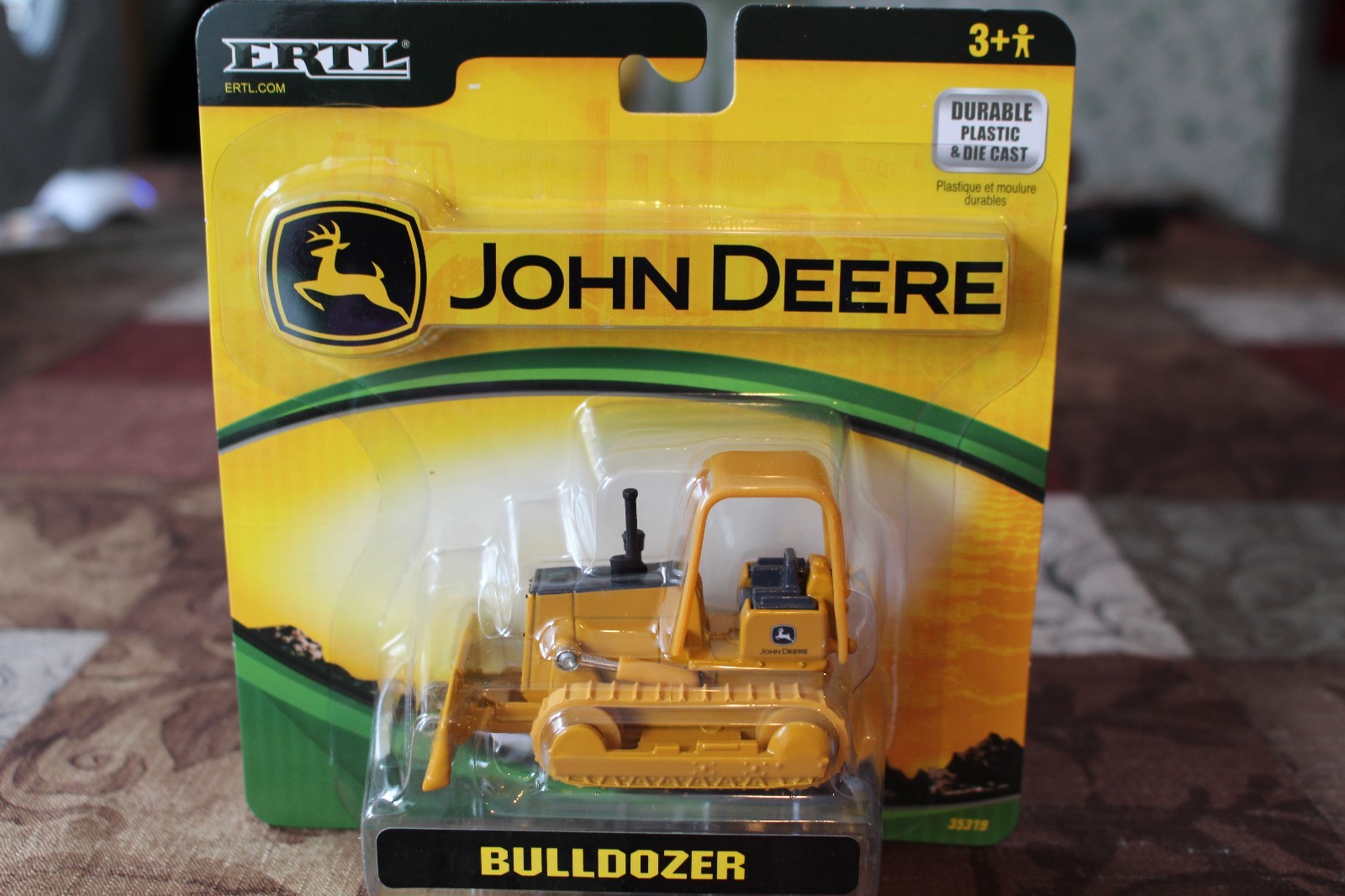 John Deere Kids Toys Farm Tractor JD Construction Dozer Vehicles deer boys 1/64