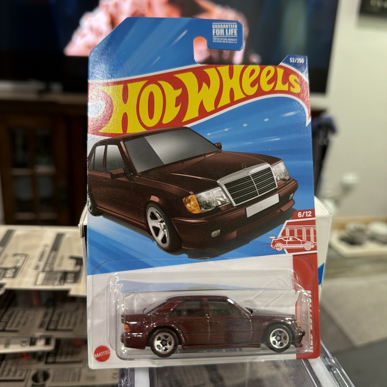 HOT WHEELS RED EDITION MERCEDES BENZ 500 E