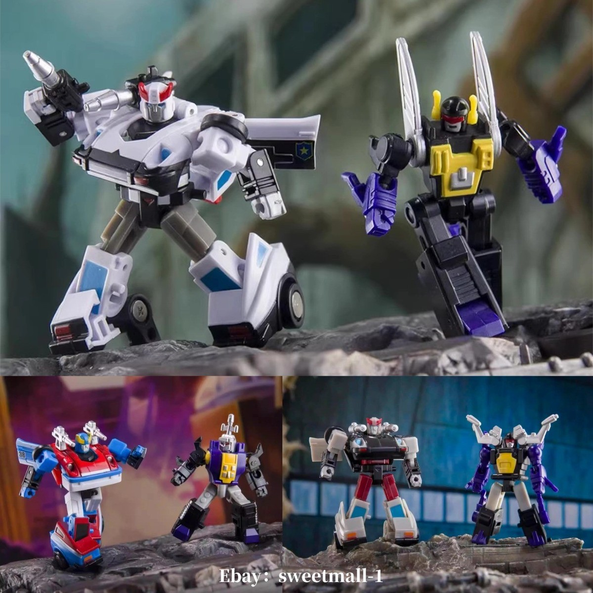 DR.WU DW-E43 PATROLMAN&E44 GRASSHOOPER/E45 SILVER LIGHTNING&E46 CLAW WORM/E47&48