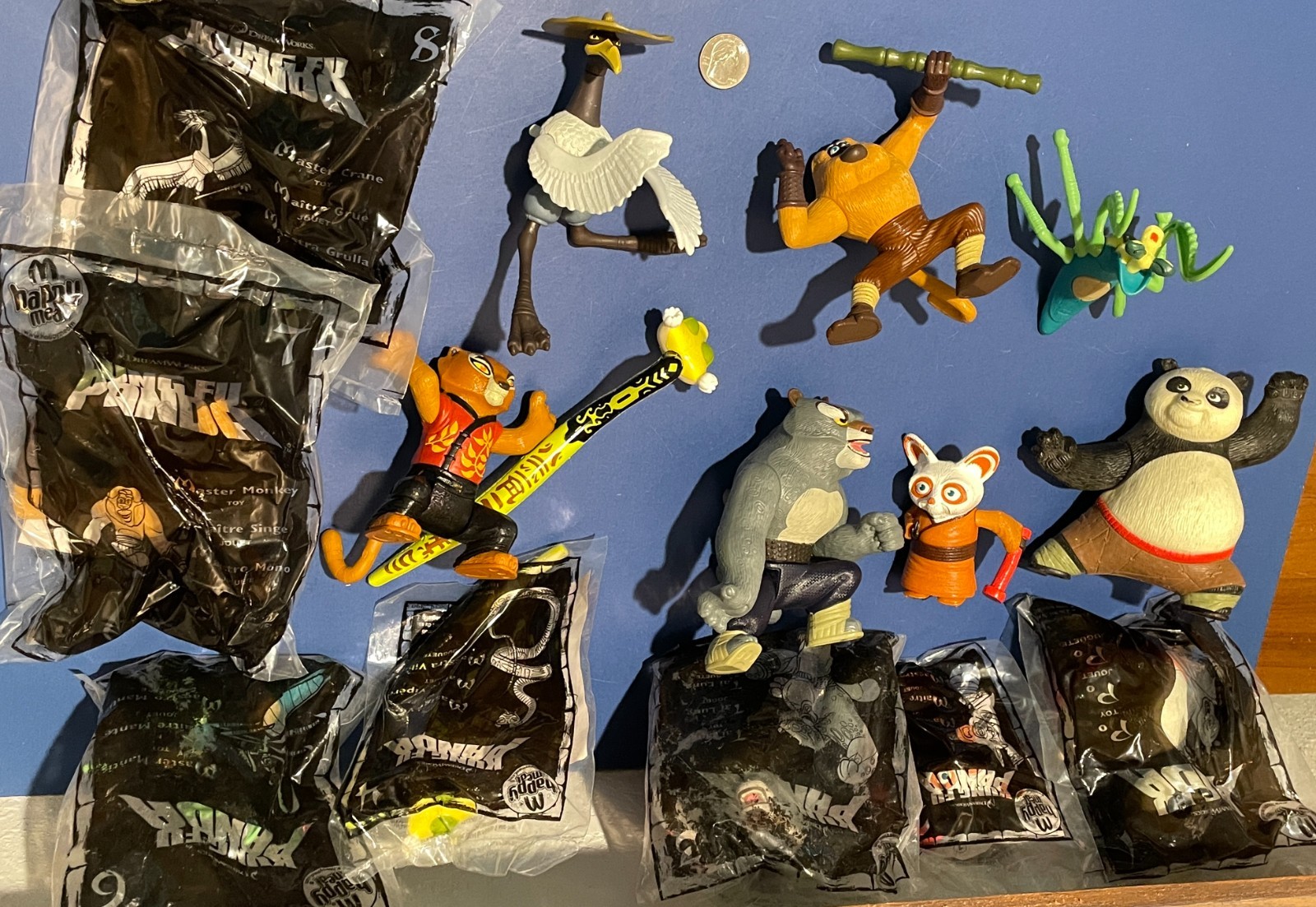 Kung Fu Panda 2008 & 2011 McDonald’s Happy Meal Toys NEW or USED