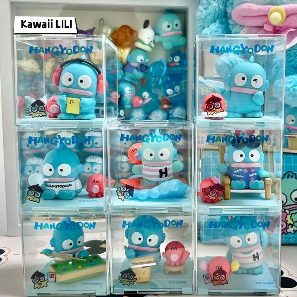 MINISO Sanrio Hangyodon Worry-free Life Series Blind Box Confirmed Figure Toys
