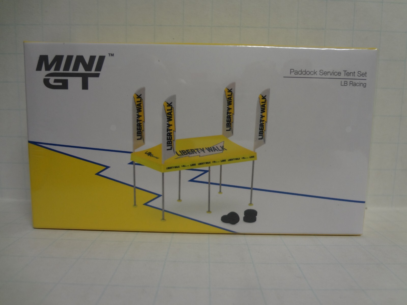 Mini GT Liberty Walk Paddock Service Tent 1:64