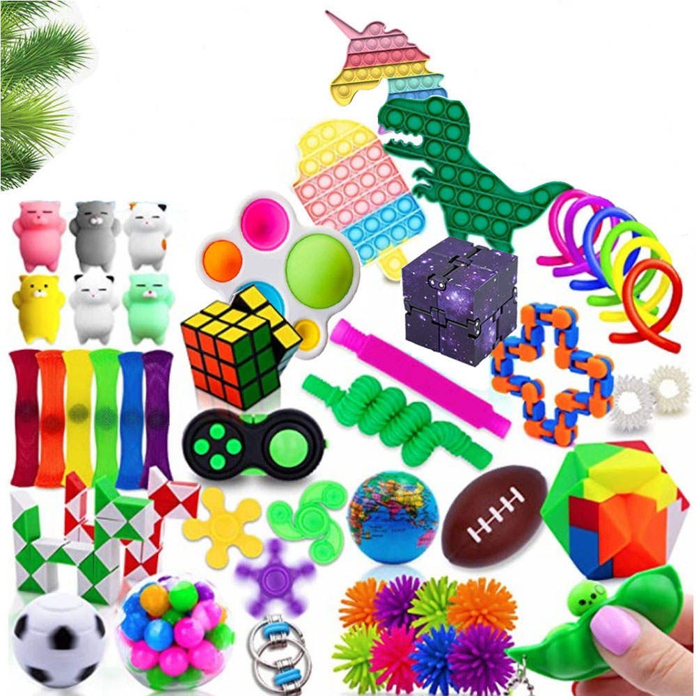50pcs high quality Sensory Fidget toys, Stress Relief Toys for Kids and Adult