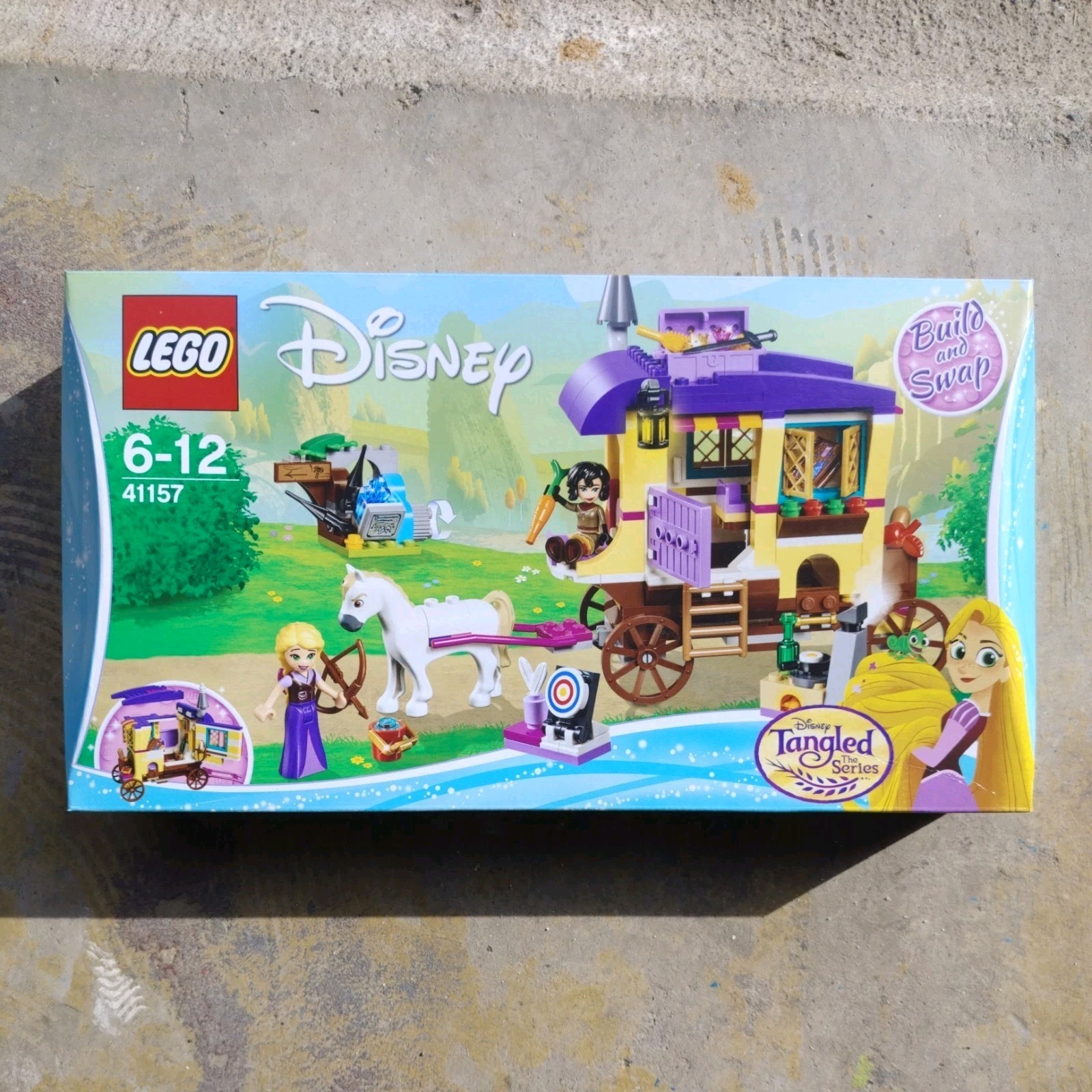 LEGO Disney Rapunzel’s Traveling Caravan (41157) New CIB – Ships in 1 hour!